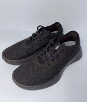 Allbirds Wool Runners Shoes Size 9 Black Merino Wool